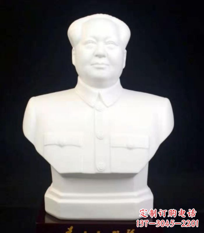广西毛泽东伟人胸像石雕:永恒的传承