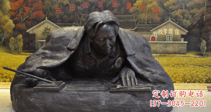 广西雕刻毛主席专属铜雕