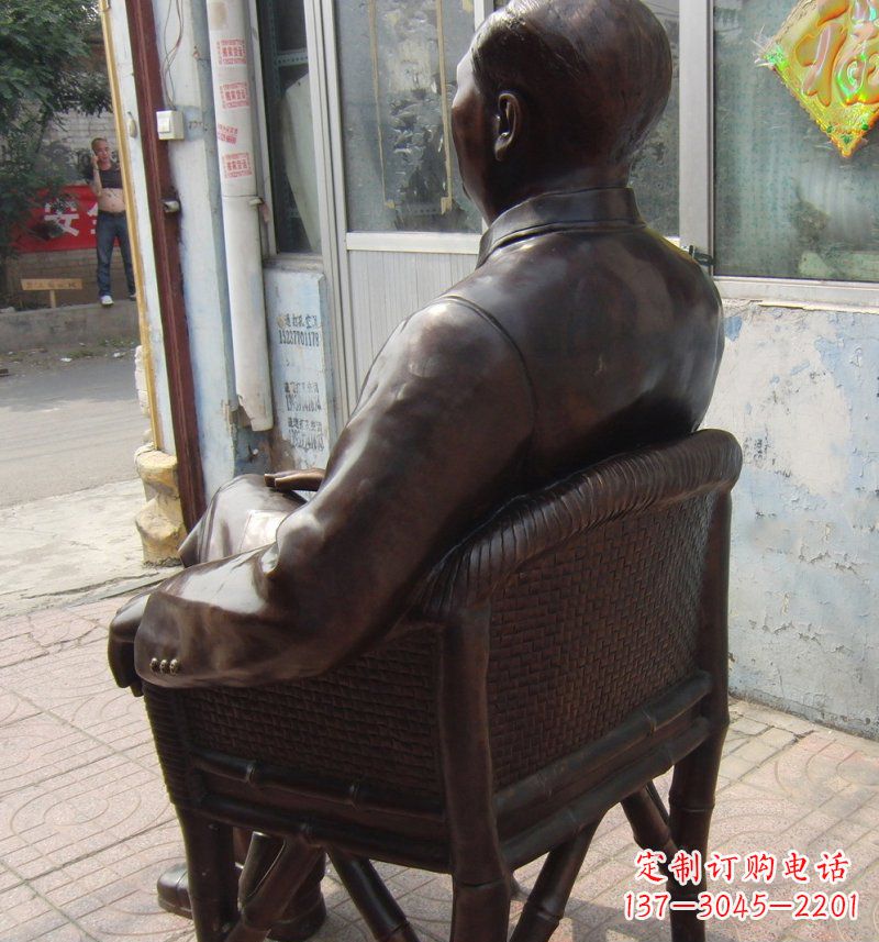 广西伟大领袖铜雕塑,缅怀毛主席伟大的一生