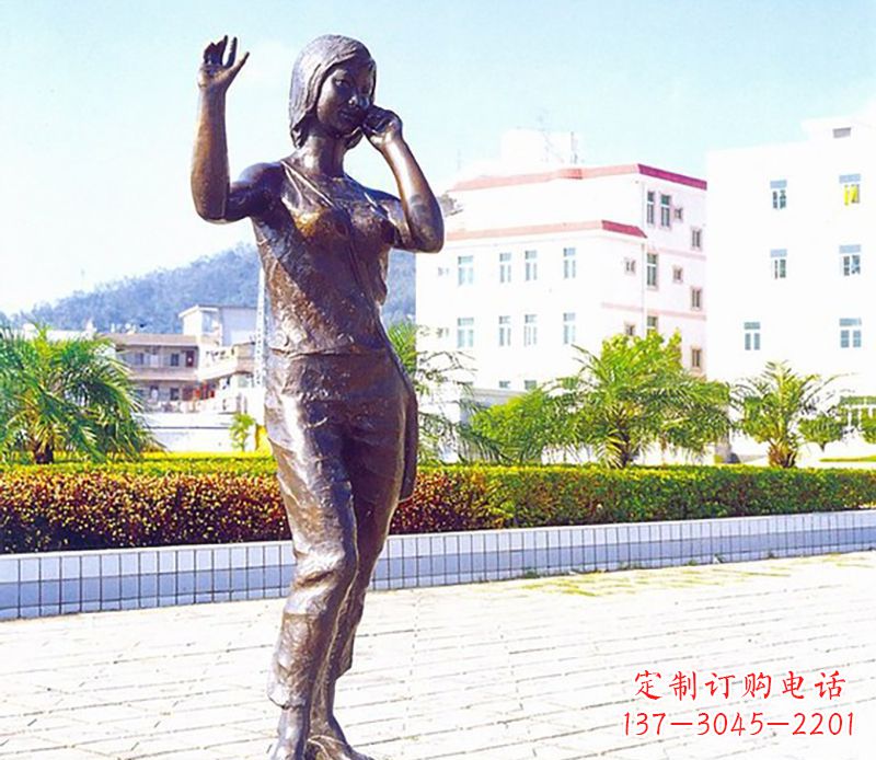 广西美女雕塑——一种经典的室外观赏雕塑