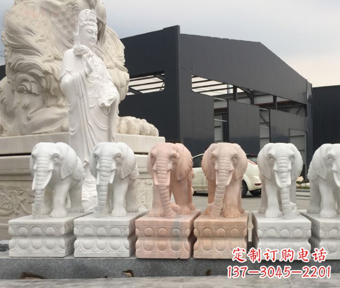 广西中领雕塑精美大象雕塑特别之处