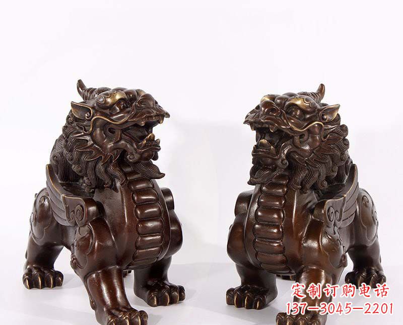 广西门口神兽貔貅铜雕