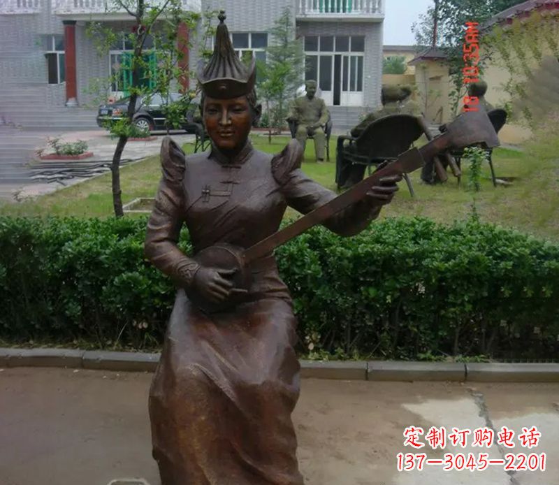 广西中领雕塑:激发女性精神魅力的铜雕塑