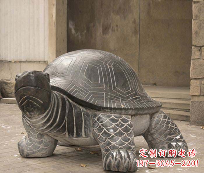 广西精美乌龟石雕把您的母子激情表达出来