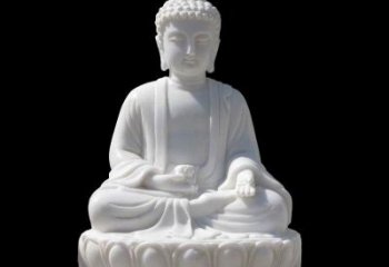 广西高品质汉白玉如来雕塑