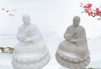 广西鉴真和尚石雕