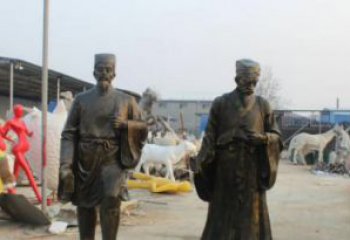 广西复兴古艺，海归精品—李时珍铜雕