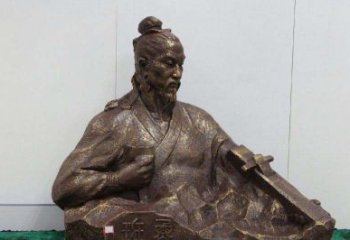 广西鲁班雕塑，古代名人铜雕定制