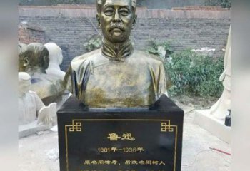 广西传承伟大精神，让浓烈精神活跃于每一个家庭——鲁迅胸像铜雕