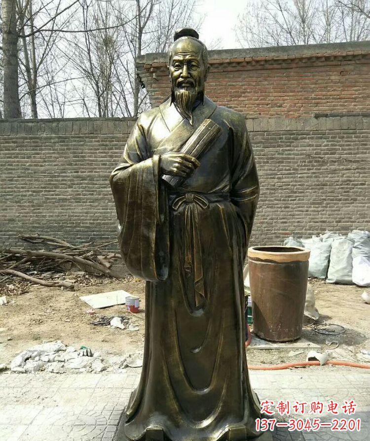广西领雕塑:以张仲景铜雕为典范的传统工艺
