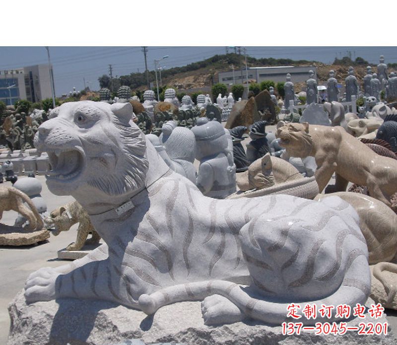 广西专业雕刻精美的老虎石雕