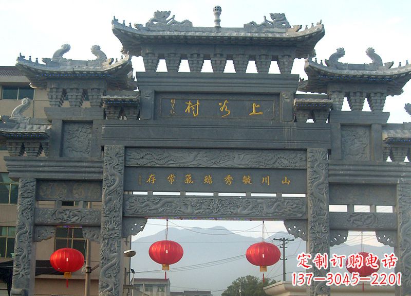 广西牌坊石雕风水