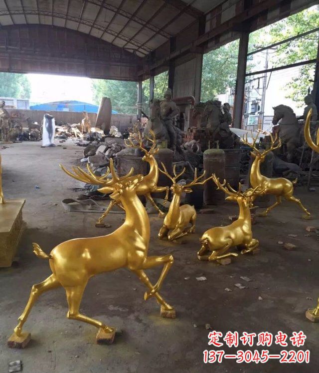 广西风格多样的玻璃钢动物雕塑