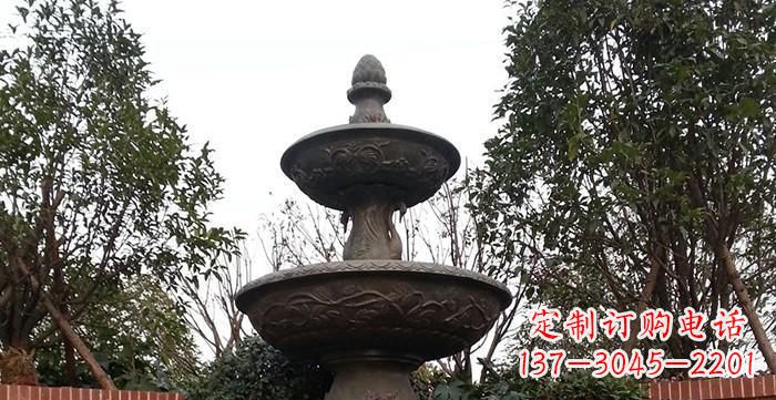 广西中领雕塑提供的精美喷泉铜雕,以精美的雕塑…