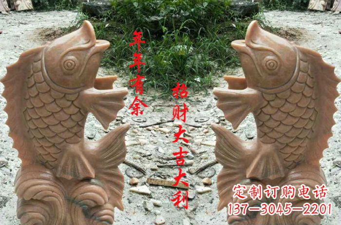 广西中领雕塑:最精美的鲤鱼雕塑