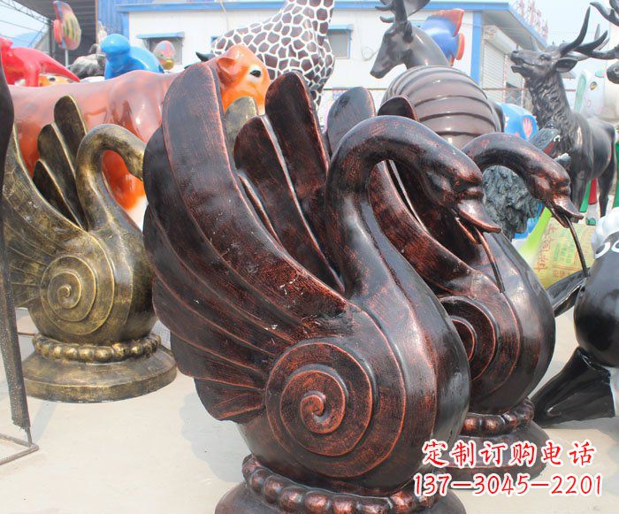 广西以无与伦比的艺术品呈现——中领雕塑天鹅雕塑