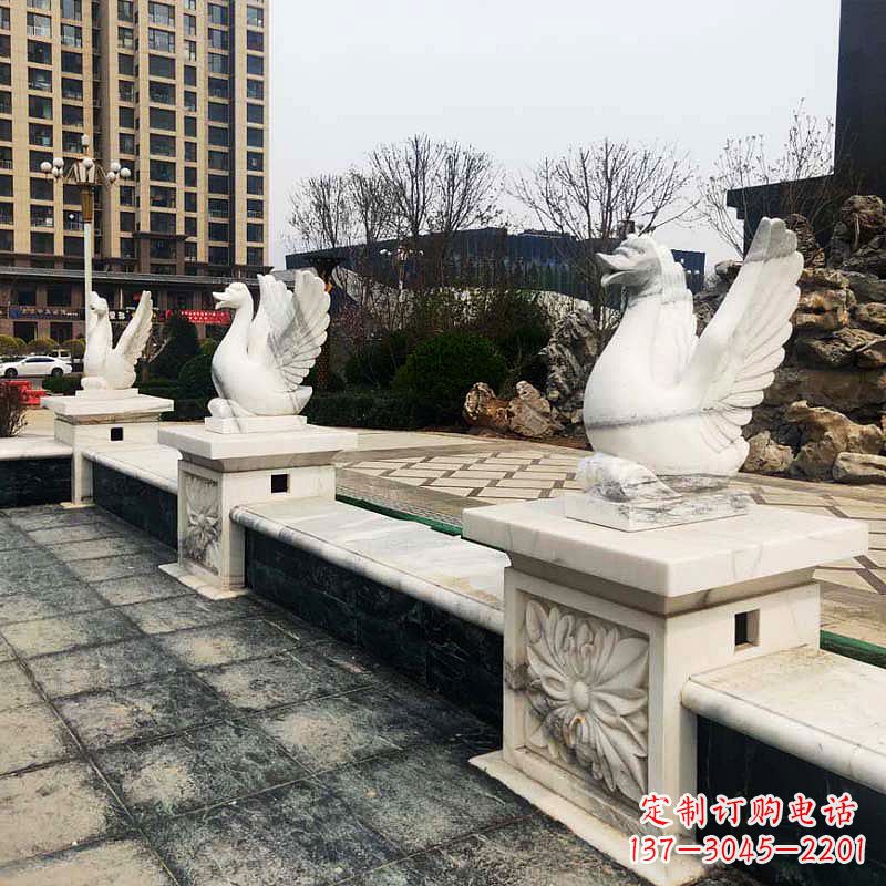 广西中领雕塑提供最高质量的天鹅雕塑定制服务。…