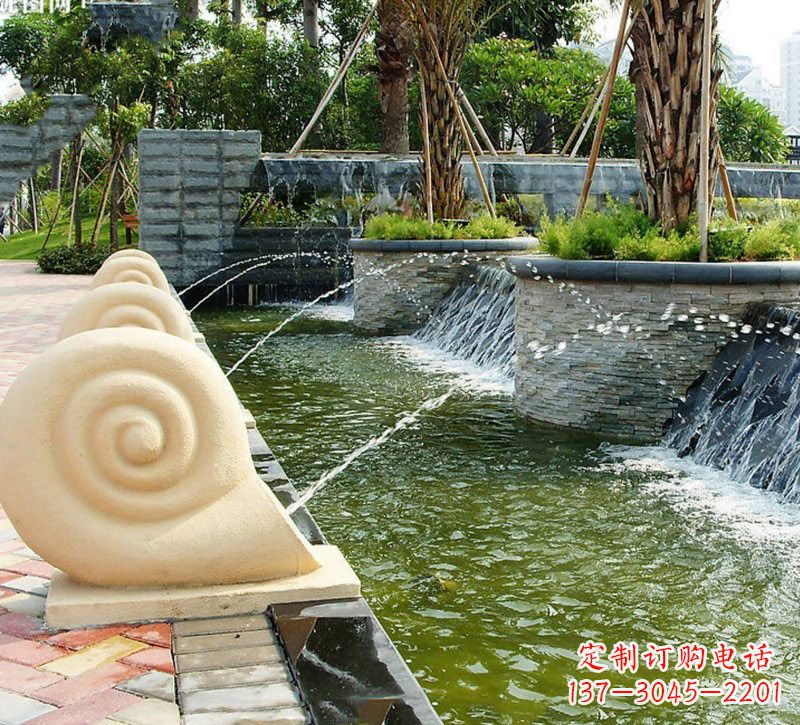 广西蜗牛石雕塑|带你走进自然的美丽