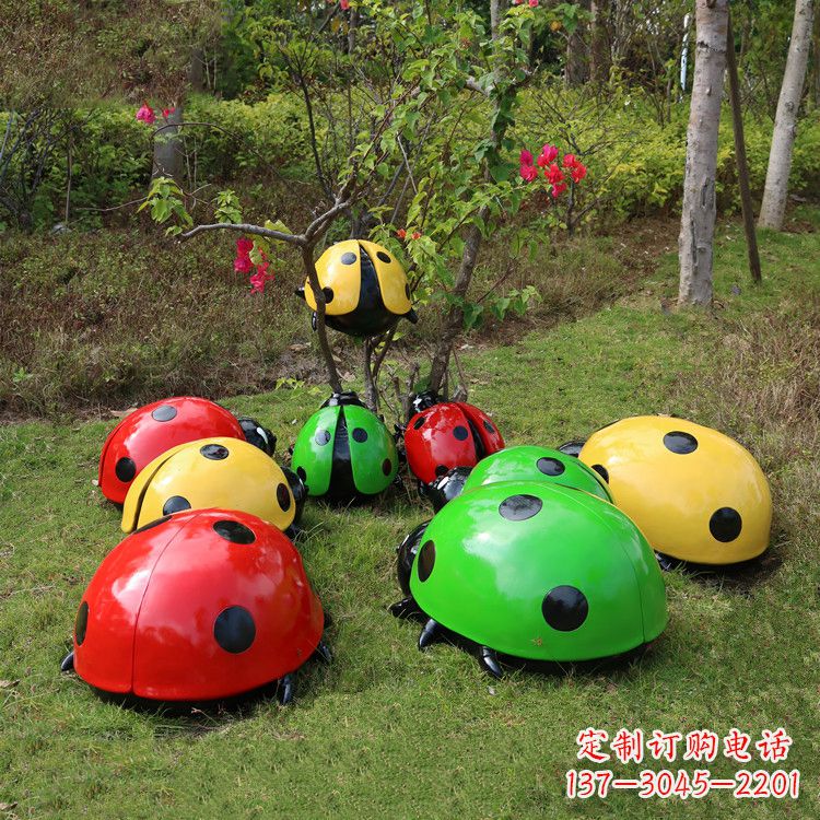 广西七星瓢虫卡通雕塑