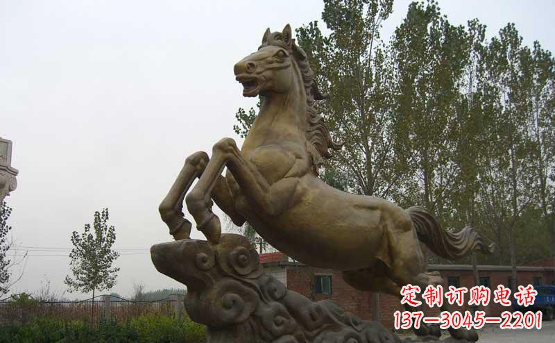 广西领雕塑专业设计制作高端精美的马铜雕,装饰…