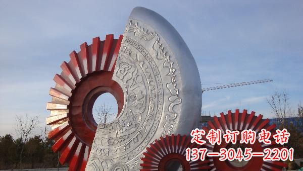 广西中领雕塑:螺旋雕塑,优雅静谧的力量