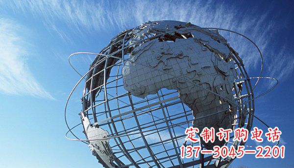 广西精致的不锈钢地球雕塑