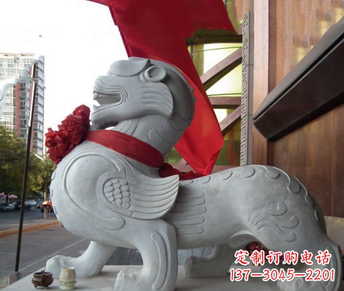 广西中领雕塑的貔貅石雕,祈福安康守护您的家