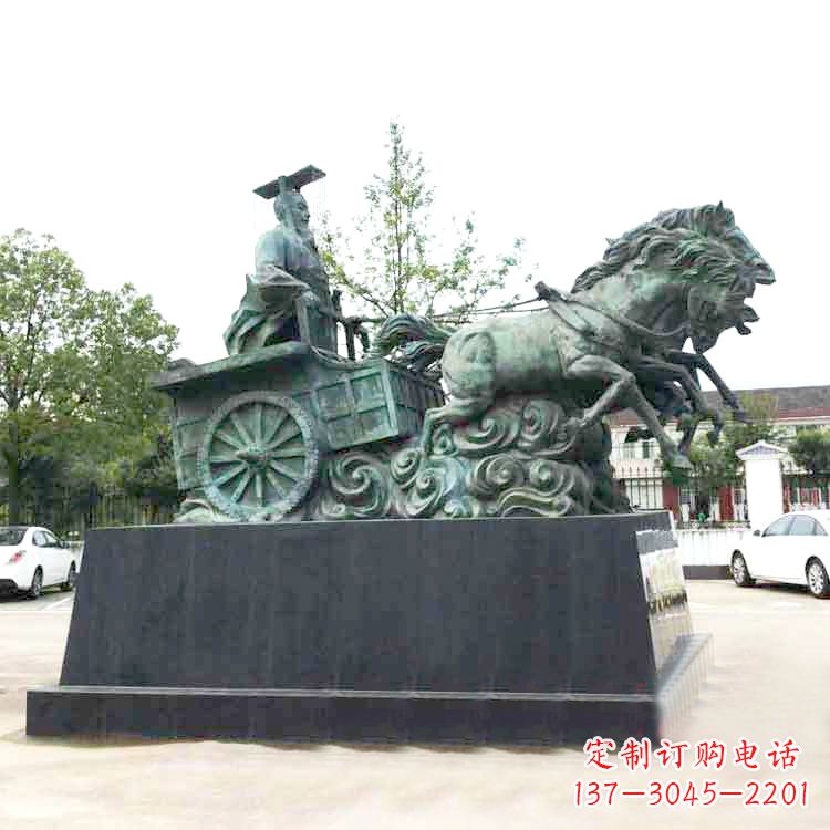 广西秦始皇雕塑,震撼历史魅力