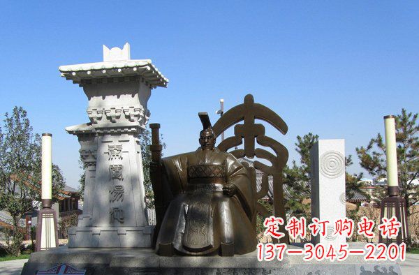 广西秦始皇雕塑,精致细腻,传承历史之美