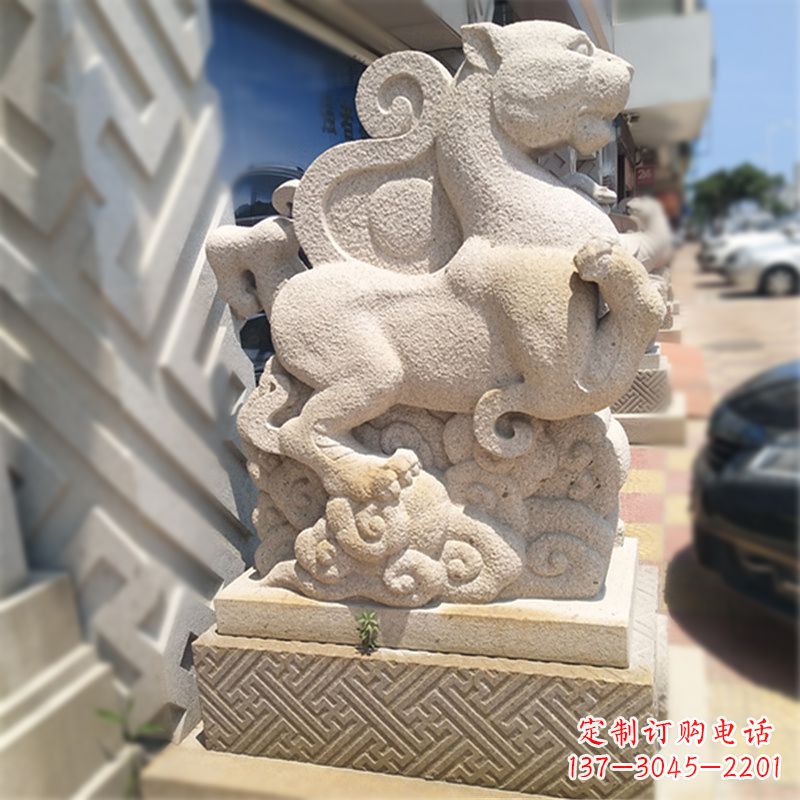 广西精美青龙雕塑,定制你的独特之美