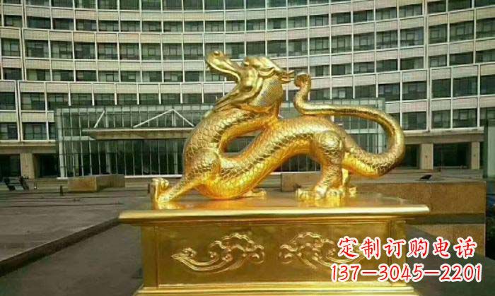 广西青龙铜雕