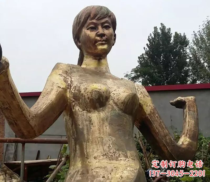 广西中领雕塑的精美青年雕塑经典实物塑造,给人…
