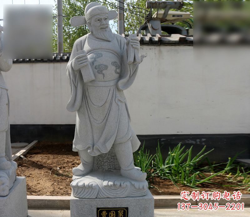 广西青石曹国舅八仙雕塑:神秘的千古经典