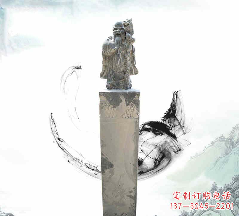 广西寿星拴马柱,纪念爱的永恒记忆