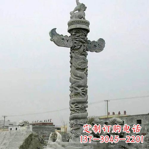 广西青石华表雕塑,带您领略至高贵的艺术之美
