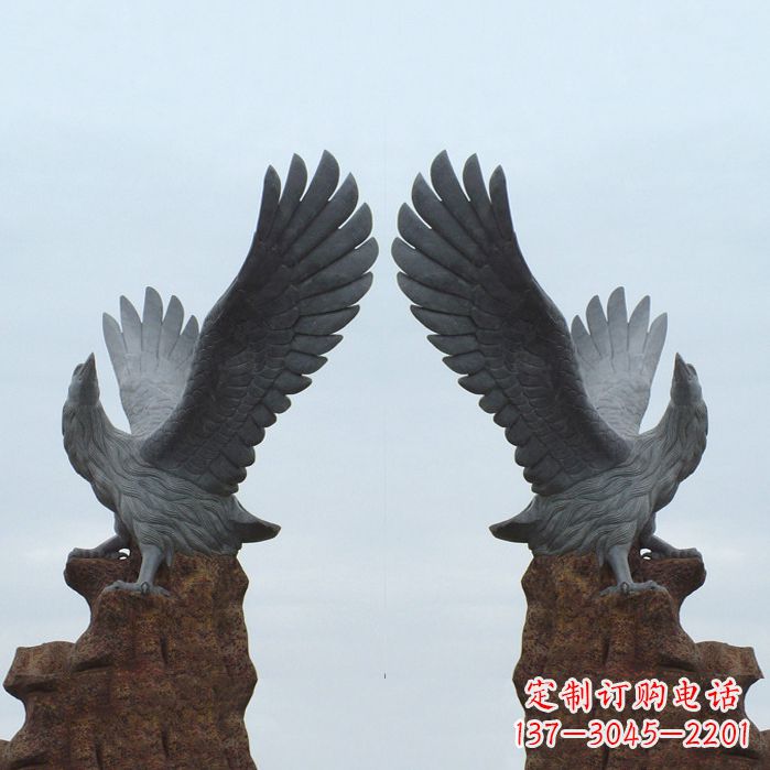 广西青石老鹰,雕刻成永恒的珍贵艺术