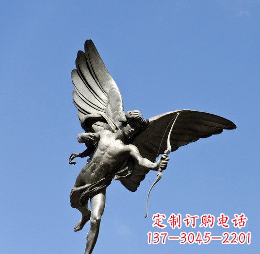 广西拥有传奇色彩的丘比特铜雕塑