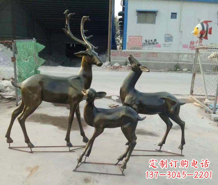 广西群雄逐鹿,铸就精致鹿雕