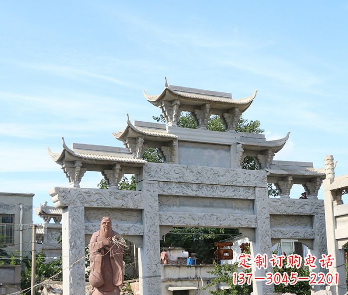广西牌坊石雕,为您增添质感与智慧的魅力