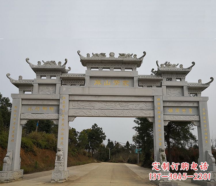 广西牌坊石雕—精美且经久不衰的传统艺术品