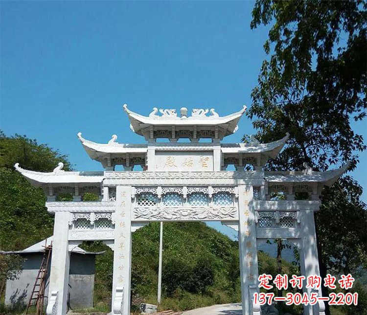 广西钜大牌坊石雕——传承古典精美之美