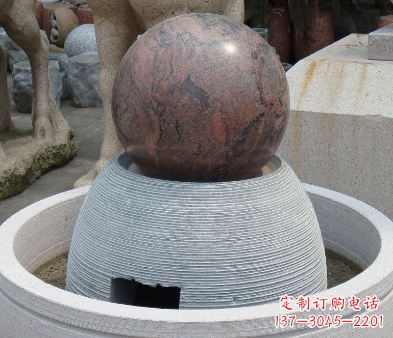 广西沙岩喷泉雕塑