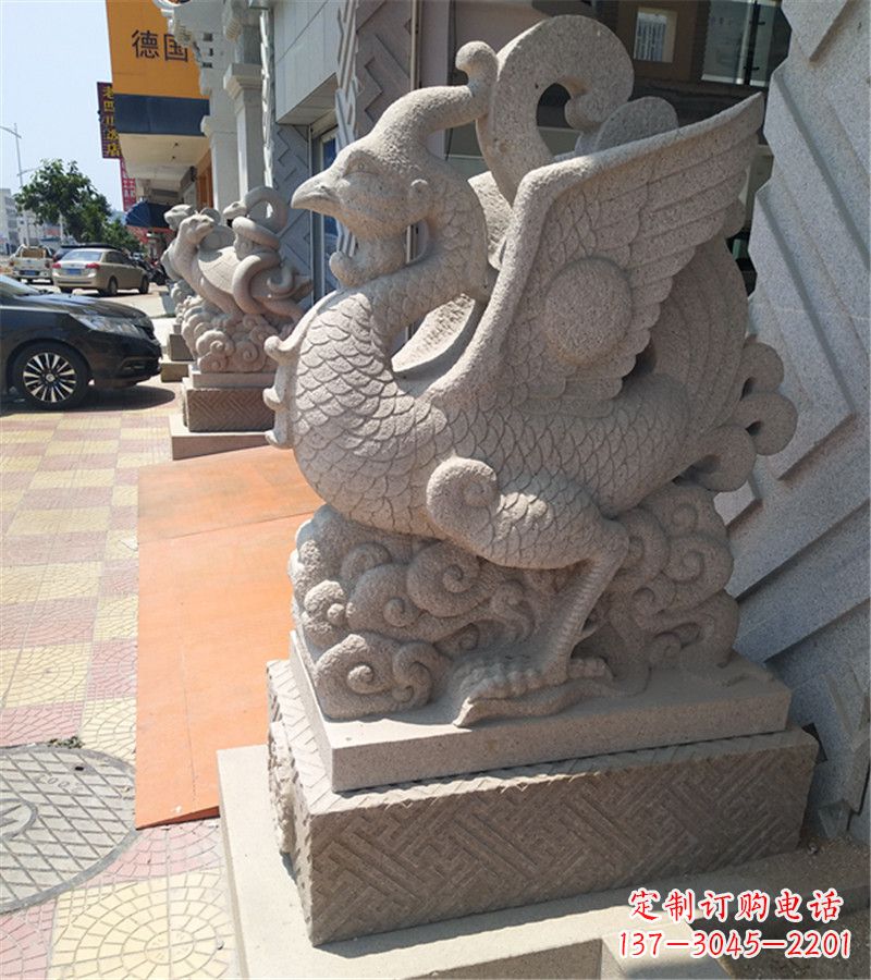广西珠江朱雀——精美古典雕塑摆件