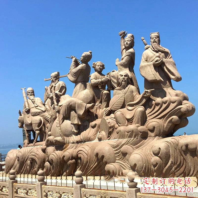 广西神秘八仙,精美石雕让你留恋
