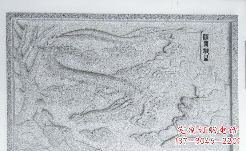 广西大理石龙雕塑,神有其形
