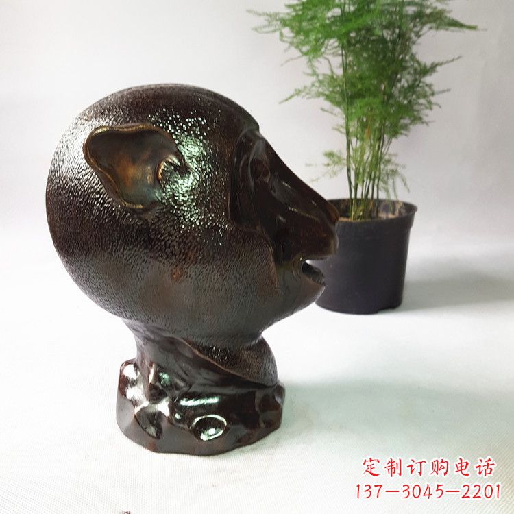 广西中领雕塑:精美艺术品——猴年生肖铜兽雕塑