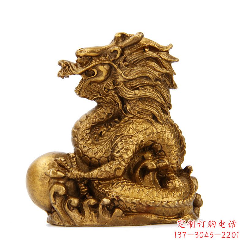 广西汇聚古典文化,铸铜鎏金款动物雕塑摆件