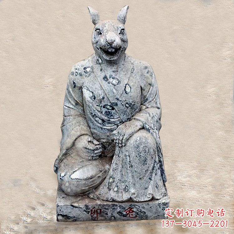 广西唤醒传统文化-生肖雕塑