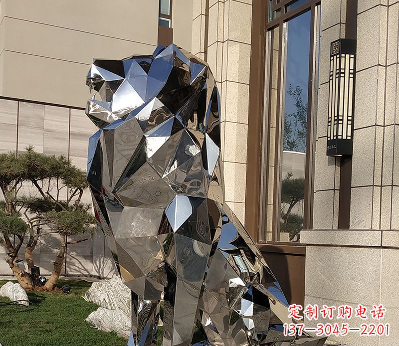 广西历史荣耀:狮子雕塑门口摆件