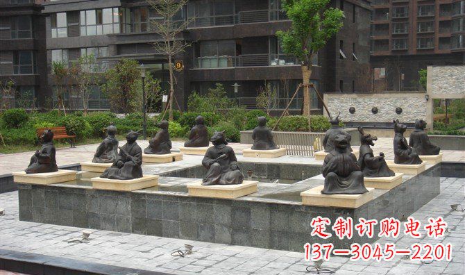 广西中领雕塑:传承十二生肖文化的铜雕精品